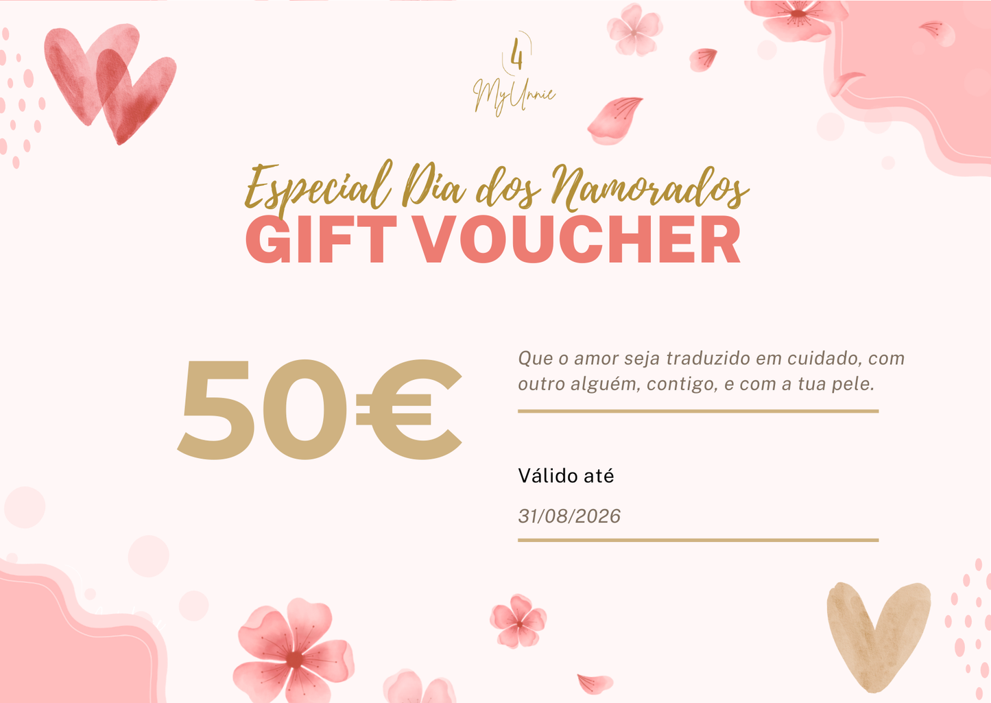 Gift Voucher Dia dos Namorados