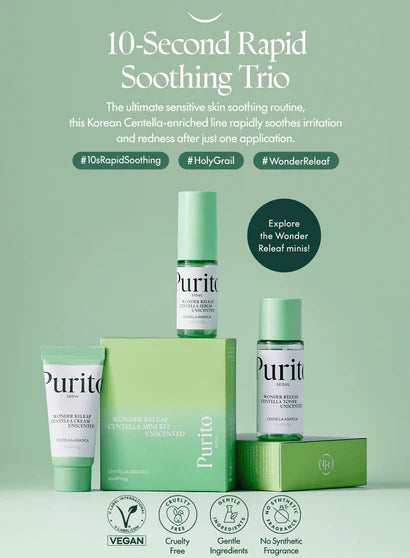 Purito - Wonder Releaf Centella Mini Kit Unscented