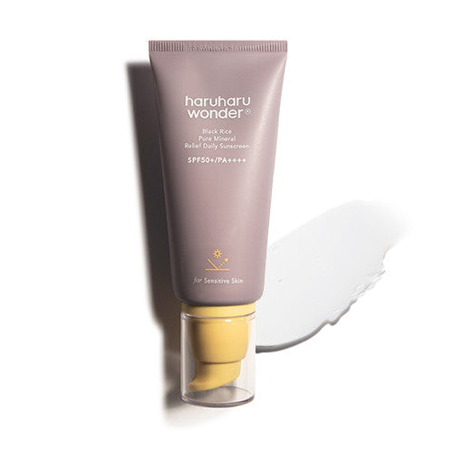 Haruharu Wonder Black Rice Pure Mineral Relief Daily Sunscreen SPF50+