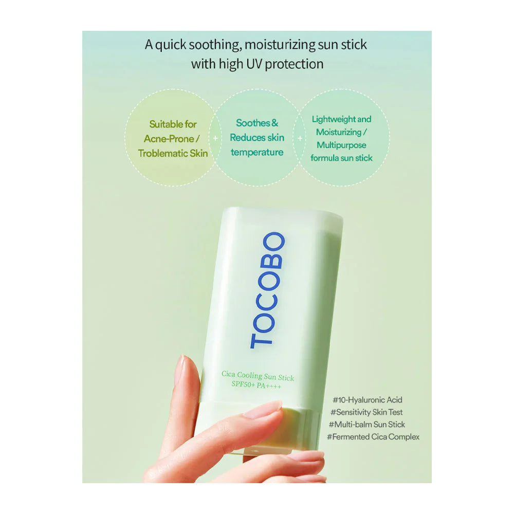 Tocobo Cica Cooling Sun Stick SPF50+ PA+++