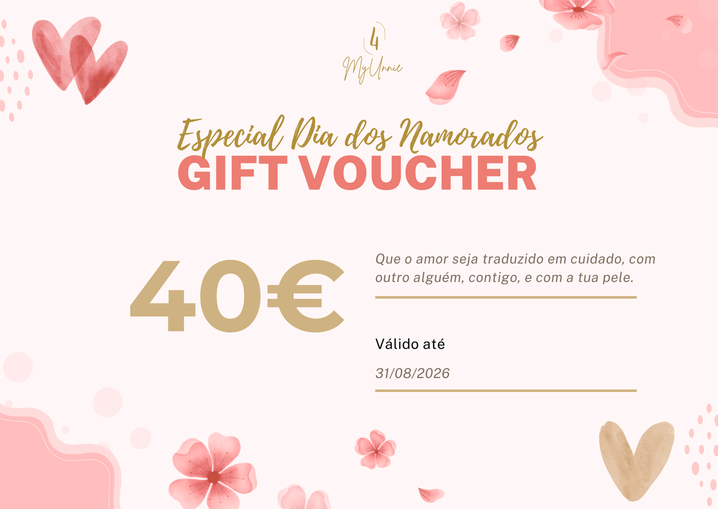 Gift Voucher Dia dos Namorados