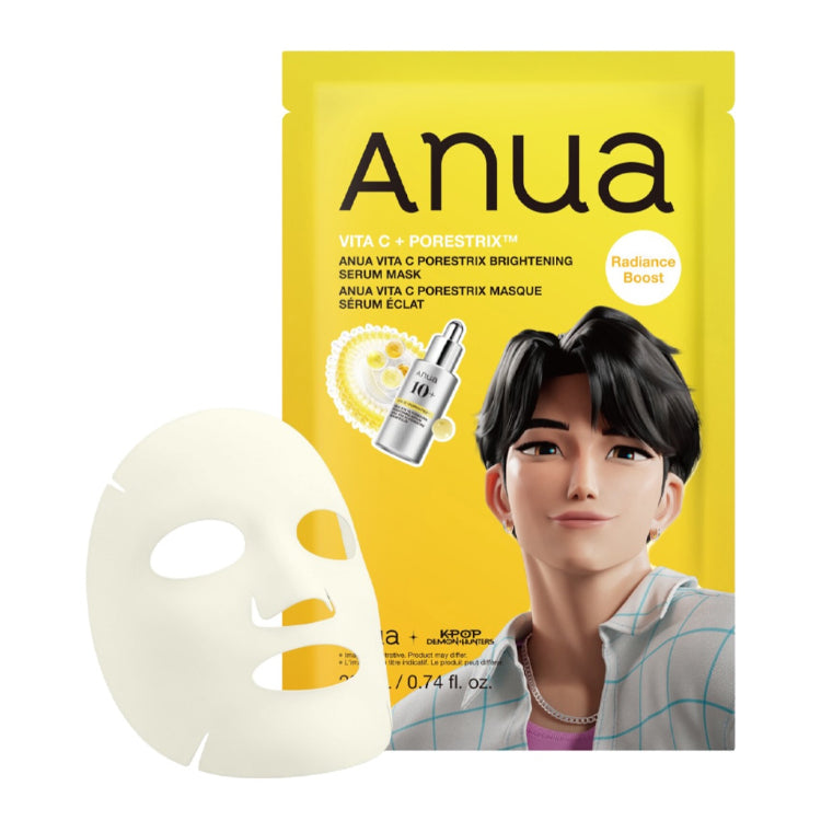 Anua Vita C + Porestrix Brightening Serum Mask