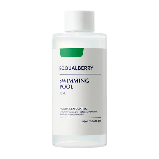 Embalagem eqqualberry swimming pool toner