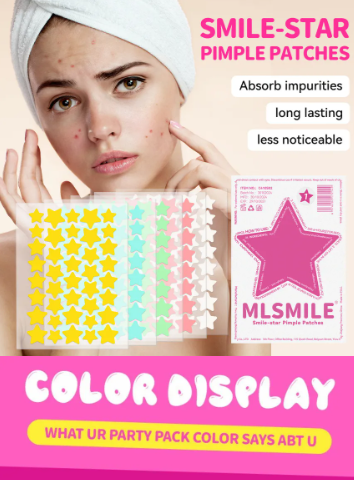 MLSMILE - Smile Star Pimple Patches