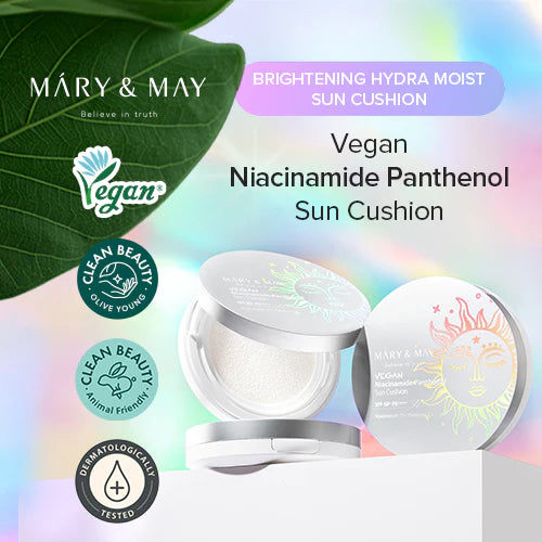 Mary & May - Vegan Niacinamide Panthenol Sun Cushion SPF50+ PA++++