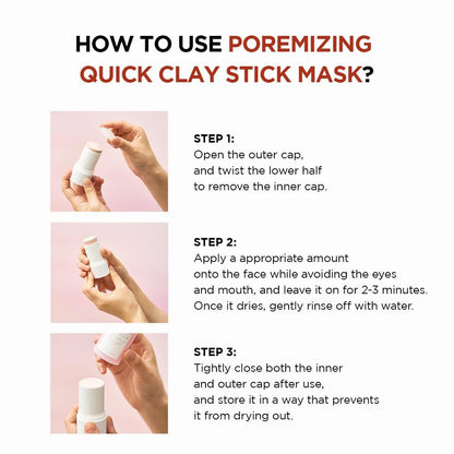 Skin1004 - Madagascar Centella Poremizing Quick Clay Stick Mask