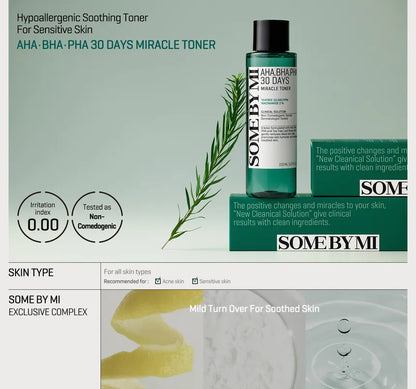 SOME BY MI - AHA, BHA, PHA 30 Days Miracle Toner (150 ml)