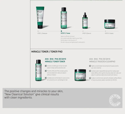 SOME BY MI - AHA, BHA, PHA 30 Days Miracle Toner (150 ml)