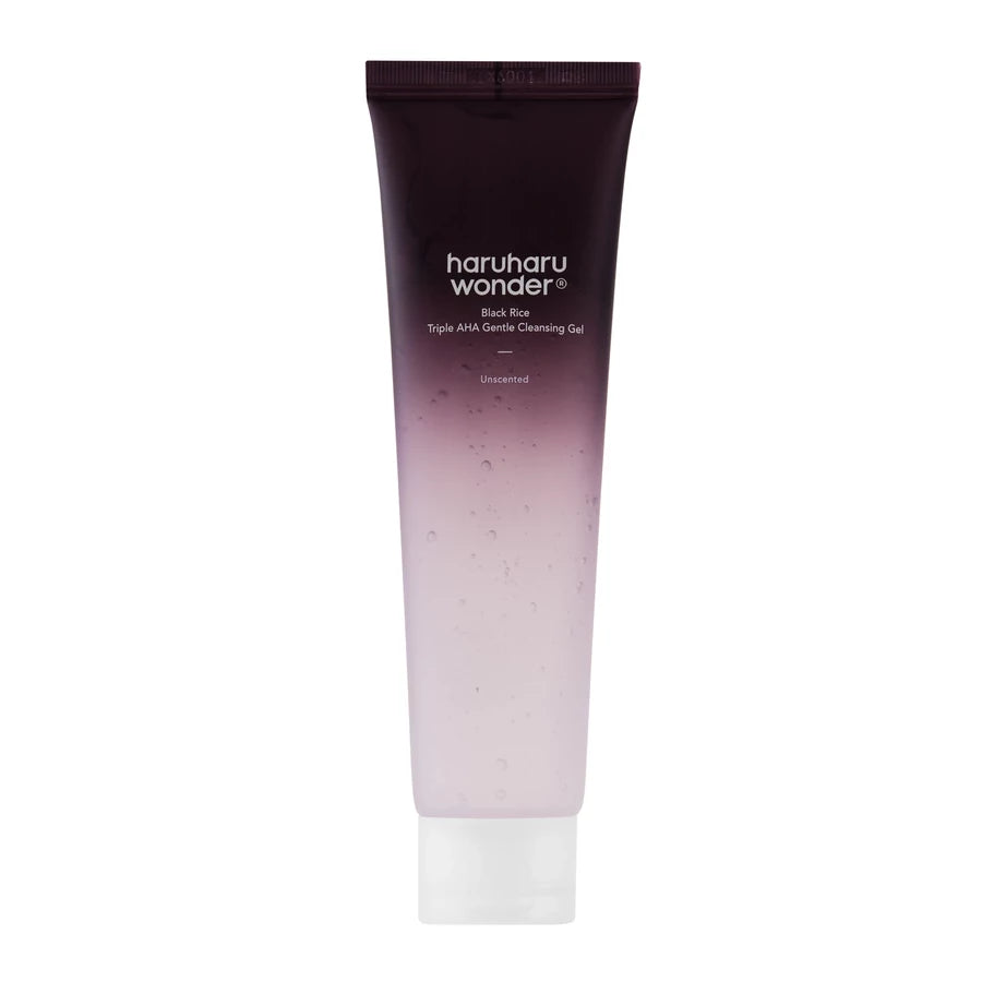 Haruharu Wonder – Black Rice Triple AHA Gentle Cleansing Gel (100 ml)