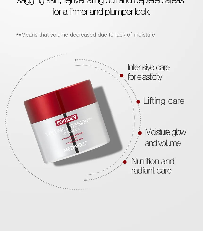 MediPeel Peptide 9 Volume & Tension Pro Tox Cream 50ml
